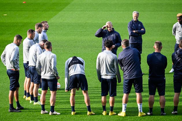 Football, EL, Union St-Gilloise, Training