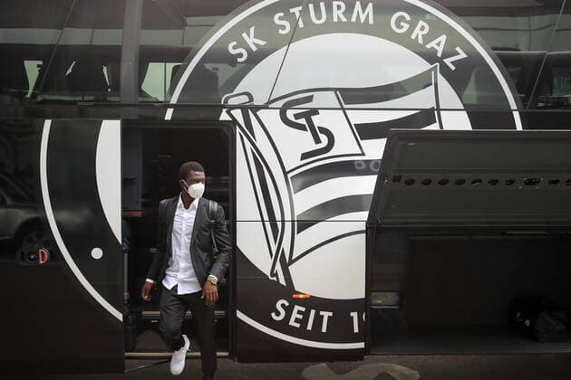 Football, EL, Sturm Graz, Departure to Rome