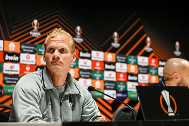 Football, EL, Union St-Gilloise, Press conference