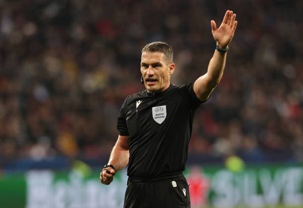 Football, EL, Preview, Final, Referee Istvan Kovacs - archiv photos