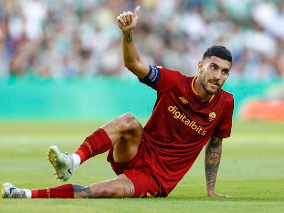 ESP: Real Betis - AS Roma. UEFA Europa League, Group C, date 4 Lorenzo Pellegrini of AS Roma during the UEFA Europa League match between Real Betis and AS Roma, Group C, played at Benito Villamarin Stadium on October 13, 2022 in Sevilla, Spain. kpng Copyright: xAntonioxPozox xPRESSINx PS_221013_011