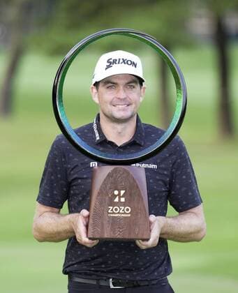 Bilder des Jahres, Sport 10 Oktober Sport Themen der Woche KW41 Golf, PGA, Zozo Championship in Inzai - Sieger Keegan Bradley Golf: Zozo Championship American golfer Keegan Bradley celebrates after winning the Zozo Championship at Narashino Country Club in the Chiba Prefecture city of Inzai, eastern Japan, on Oct. 16, 2022.  A14AA0001345928P 
