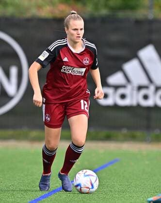 16 10 2022 soccer season 2022 2023 2 women soccer 2 Bundesliga 5 matchday 1 FC Nürnberg FCN club SC Freiburg II Amelie Thöle Thoele 12, 1 FC Nürnberg FCN clipping single image