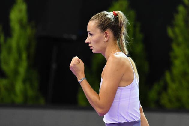 Transylvania Open: WTA, Tennis Damen 250 Tennis Damen Tournament in Cluj-Napoca, BT Arena, 8-16 October 2022 Yana Sizikova Cluj-Napoca Cluj Copyright: xANCAxTEPEIx