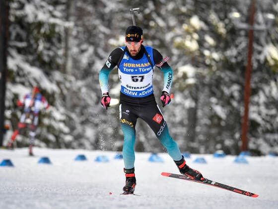 ÖSTERSUND 20190309 Frankrikes Martin Fourcade under herrarnas 10 km sprint under skidskytte-VM i Östersund. ÖSTERSUND SVERIGE x10040x *** ÖSTERSUND 20190309 Frances Martin Fourcade during the mens 10 km sprint during biathlon WC in Östersund ÖSTERSUND SWEDEN x10040x  Copyright: xAndersxWiklund TTx SKIDSKYTTE-VM 2019 SPRINT 10 KM