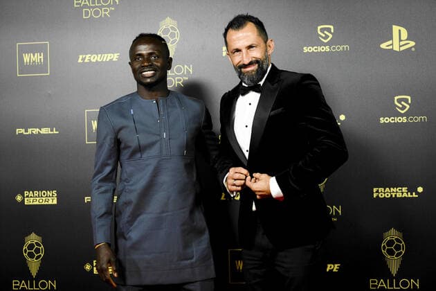 Sadio Mane FOOTBALL : Ceremonie du Ballon d Or 2022 - tapis rouge - Paris - 17 10 2022 JBAutissier Panoramic 