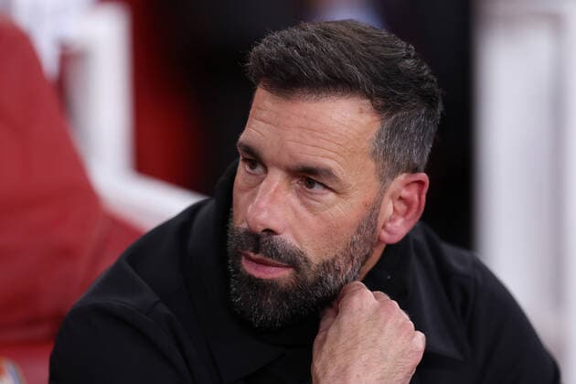 Arsenal gegen PSV Eindhoven 20. Oktober 2022, London Europa League Gruppenphase Arsenal gegen PSV Eindhoven PSV Eindhoven Trainer Ruud van Nistelrooy Foto Jacques Feeney Abseits London UK  Copyright: xJacquesxFeeneyx xOffsidexOffside