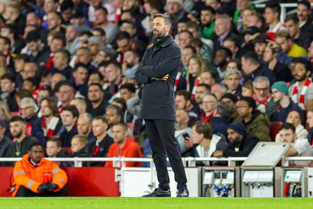 Arsenal v PSV Eindhoven Europa League 20 10 2022. Group A Ruud van Nistelrooy Manager of PSV Eindhoven during the Europa League match between Arsenal and PSV Eindhoven at the Emirates Stadium, London, England on 20 October 2022. Editorial use only , Copyright: xNigelxKeenex PSI-16182-0040