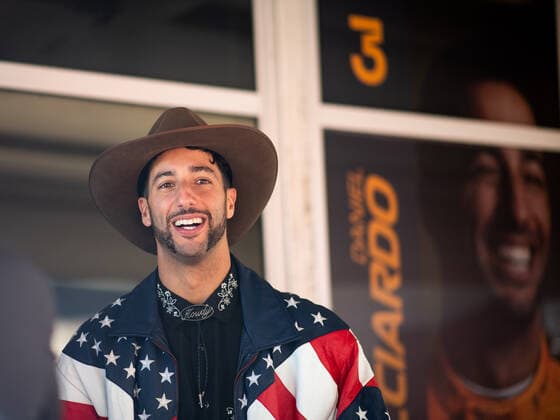 Daniel Ricciardo AUS, McLaren F1 Team 3 laughs, USA, Formula 1 Grand Prix of the USA, Circuit of the Americas Austin, Mediaday, 20 10 2022 USA, Formula 1 Grand Prix of the USA, Circuit of the Americas Austin, Mediaday, 20 10 2022 Austin Copyright: xEibner Memmlerx EP_MMR