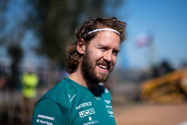 Sebastian Vettel GER, Aston Martin Aramco Cognizant F1 Team 5 , USA, Formula 1 Grand Prix of the USA, Circuit of the Americas Austin, Mediaday, 20 10 2022 USA, Formula 1 Grand Prix of the USA, Circuit of the Americas Austin, Mediaday, 20 10 2022 Austin Copyright: xEibner Memmlerx EP_MMR
