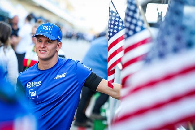 SCHUMACHER Mick (ger), Haas F1 Team VF-22 Ferrari, portrait during the Formula 1 Aramco United States Grand Prix 2022, 19th round of the 2022 FIA Formula One World Championship, WM, Weltmeisterschaft from October 21 to 23, 2022 on the Circuit of the Americas, in Austin, Texas - F1 - UNITED STATES GRAND PRIX 2022 DPPI Panoramic  20221021_G00D4751