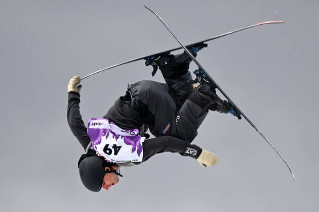 Bilder des Jahres, Sport 10 Oktober Sport Themen der Woche KW42 Sport Bilder des Tages FREE SKI - FIS WC Chur CHUR,SWITZERLAND,21.OCT.22 - FREE SKI - FIS World Cup, Big Air. Image shows Moritz Happacher (ITA).  GEPAxpictures xOliverxLerch