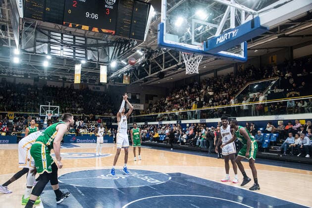 Victor Wembanyama (Boulogne-Levallois) BASKET : Boulogne-Levallois vs Blois - Betclic Elite - Journee 6 - 21 10 22 BaptisteAutissier Panoramic 