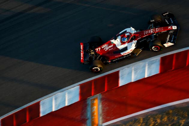 77 Valtteri Bottas FIN, Alfa Romeo F1 Team ORLEN , F1 Grand Prix of USA at Circuit of The Americas on October 21, 2022 in Austin, United States of America Photo by HOCH ZWEI Austin United States of America
