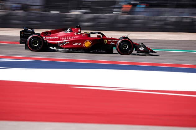 39 Robert Shwartzman RUS, Scuderia Ferrari , F1 Grand Prix of USA at Circuit of The Americas on October 21, 2022 in Austin, United States of America Photo by HOCH ZWEI Austin United States of America