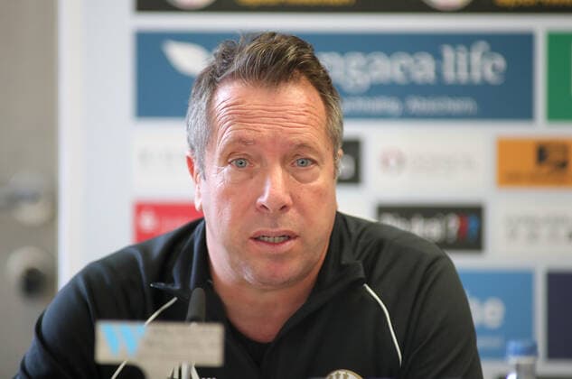 Munich, Germany 22 October 2022 Football, Men, 3 Liga, Season 2022 2023, TSV 1860 Munich SV Wehen Wiesbaden, Grünwalder Stadion Markus Kauczinski, Coach SV Wehen Wiesbaden at the press conference DFB regulations prohibit any use of photographs as image sequences and or quasi video