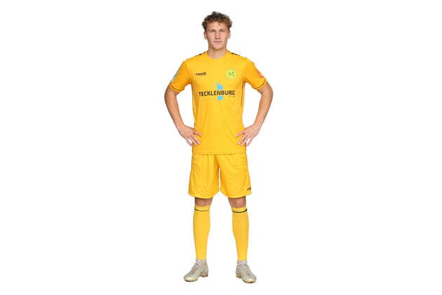 Straelen, Germany 22 October 2022 Regionalliga West 2022 2023 SV Straelen team shooting team photo Niek Munsters SV Straelen Tecklenburg stadium North Rhine Westphalia Copyright: xFotostandx xvanxderxVeldenx