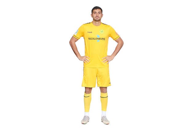 Straelen, Germany 22 October 2022 Regionalliga West 2022 2023 SV Straelen team shooting team photo Philipp Kenan Dünnwald Diennwald SV Straelen Tecklenburg stadium North Rhine Westphalia Copyright: xFotostandx xvanxderxVeldenx