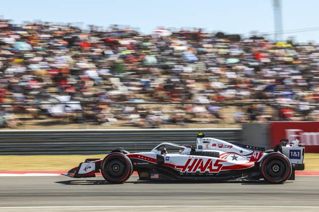 47 SCHUMACHER Mick (ger), Haas F1 Team VF-22 Ferrari, action during the Formula 1 Aramco United States Grand Prix 2022, 19th round of the 2022 FIA Formula One World Championship, WM, Weltmeisterschaft from October 21 to 23, 2022 on the Circuit of the Americas, in Austin, Texas - F1 - UNITED STATES GRAND PRIX 2022 DPPI Panoramic  20221022_G00D6946