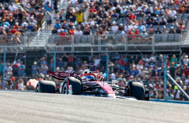 77 Valtteri Bottas FIN, Alfa Romeo F1 Team ORLEN , F1 Grand Prix of USA at Circuit of The Americas on October 22, 2022 in Austin, United States of America Photo by HOCH ZWEI Austin United States of America
