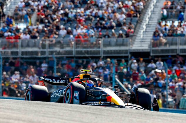11 Sergio Perez MEX, Oracle Red Bull Racing , F1 Grand Prix of USA at Circuit of The Americas on October 22, 2022 in Austin, United States of America Photo by HOCH ZWEI Austin United States of America