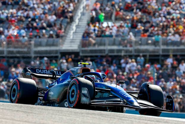 6 Nicholas Latifi CAN, Williams Racing , F1 Grand Prix of USA at Circuit of The Americas on October 22, 2022 in Austin, United States of America Photo by HOCH ZWEI Austin United States of America