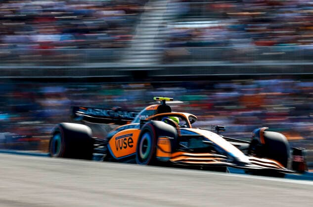 4 Lando Norris GBR, McLaren F1 Team , F1 Grand Prix of USA at Circuit of The Americas on October 22, 2022 in Austin, United States of America Photo by HOCH ZWEI Austin United States of America