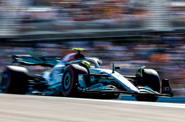 44 Lewis Hamilton GBR, Mercedes AMG Petronas F1 Team , F1 Grand Prix of USA at Circuit of The Americas on October 22, 2022 in Austin, United States of America Photo by HOCH ZWEI Austin United States of America