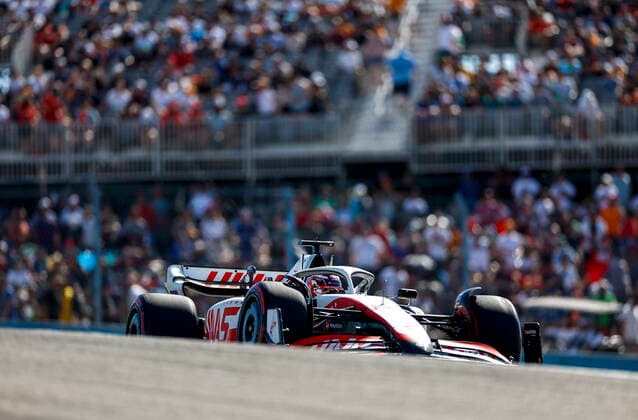 20 Kevin Magnussen DNK, Haas F1 Team , F1 Grand Prix of USA at Circuit of The Americas on October 22, 2022 in Austin, United States of America Photo by HOCH ZWEI Austin United States of America
