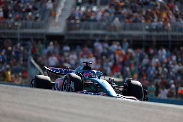 14 Fernando Alonso ESP, BWT Alpine F1 Team , F1 Grand Prix of USA at Circuit of The Americas on October 22, 2022 in Austin, United States of America Photo by HOCH ZWEI Austin United States of America