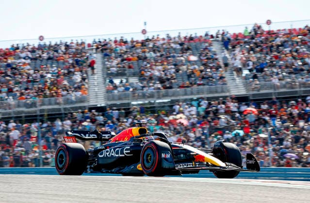 1 Max Verstappen NLD, Oracle Red Bull Racing , F1 Grand Prix of USA at Circuit of The Americas on October 22, 2022 in Austin, United States of America Photo by HOCH ZWEI Austin United States of America
