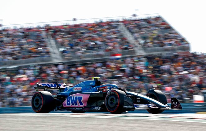31 Esteban Ocon FRA, BWT Alpine F1 Team , F1 Grand Prix of USA at Circuit of The Americas on October 22, 2022 in Austin, United States of America Photo by HOCH ZWEI Austin United States of America