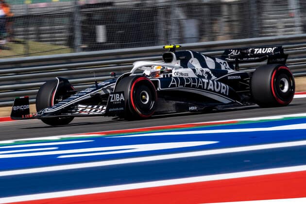 Oct 22, 2022.. Yuki Tsunoda 22 for the AlphaTauri racing team in action at the Formula 1 at Circuit of the Americas in Austin Texas. Austin USA - ZUMAc04_ 20221022_zaf_c04_147 Copyright: xRobertxBackmanx