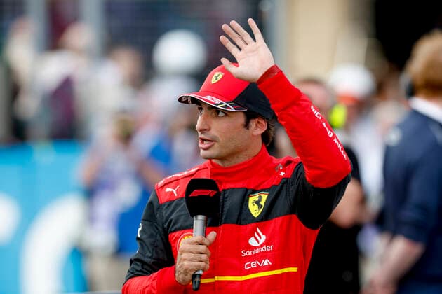 55 Carlos Sainz ESP, Scuderia Ferrari , F1 Grand Prix of USA at Circuit of The Americas on October 22, 2022 in Austin, United States of America Photo by HOCH ZWEI Austin United States of America