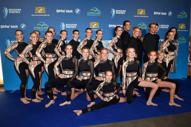 Showact award ceremony of the Bavarian Sports Award 2022 honor, award, prize BMW World Munich 22 October 2022