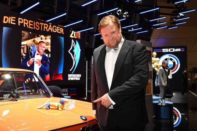 Michael A Grimm Award of the Bavarian Sports Award 2022 honor, award, prize BMW World Munich 22 October 2022