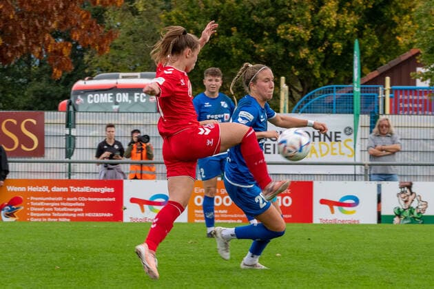 GER, SC Sand vs 1 FC Koeln U20, Football, 2 Women Bundesliga, Matchday 6, Season 2022 2023, 23 10 2022 GER, SC Sand vs 1 FC Koeln U20, Football, 2 Women Bundesliga, Matchday 6, Season 2022 2023, 23 10 2022 Willstaett Sand Copyright: xEibner-Pressefoto ThomasxHeßx EPS_EER