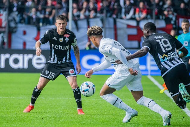 Pierrick Capelle (ANGERS SCO) FOOTBALL : Angers SCO vs Stade Rennais - Ligue 1 - Journee 12 - 23 10 2022 BaptisteAutissier Panoramic 