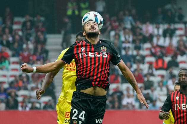 GaÃ«tan Laborde (OGC Nice) FOOTBALL : OGC Nice vs FC Nantes - Ligue 1 Uber Eats - Nice - 23 10 2022 NorbertScanella Panoramic 