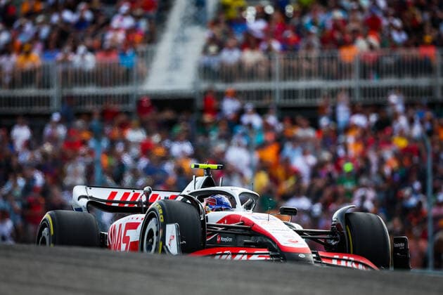 47 SCHUMACHER Mick (ger), Haas F1 Team VF-22 Ferrari, action during the Formula 1 Aramco United States Grand Prix 2022, 19th round of the 2022 FIA Formula One World Championship, WM, Weltmeisterschaft from October 21 to 23, 2022 on the Circuit of the Americas, in Austin, Texas - F1 - UNITED STATES GRAND PRIX 2022 - RACE DPPI Panoramic  20221023_GOOD7786