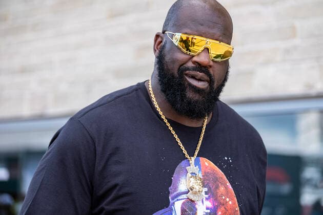 Oct 23, 2022.. Shaquille O Neal at the finals of Formula 1 at the United States Grand Prix at the at Circuit of the Americas in Austin Texas. Austin USA - ZUMAc04_ 20221023_zaf_c04_149 Copyright: xRobertxBackmanx