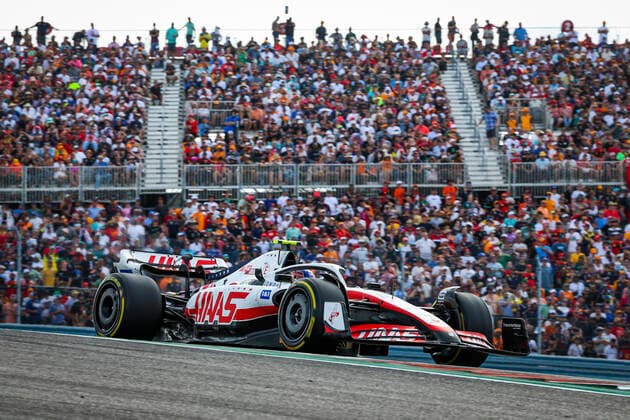 47 Mick Schumacher DEU, Haas F1 Team , F1 Grand Prix of USA at Circuit of The Americas on October 23, 2022 in Austin, United States of America Photo by HOCH ZWEI Austin United States of America