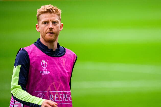 221026 Anders Christiansen during a training session with Malmö FF on October 26, 2022 in Malmö Photo Ludvig Thunman BILDBYRAN code LT LT0431 football football soccer fotball uefa europa league training practice training malmö ff bbeng,  Copyright: LUDVIGxTHUNMAN BB221026LT035