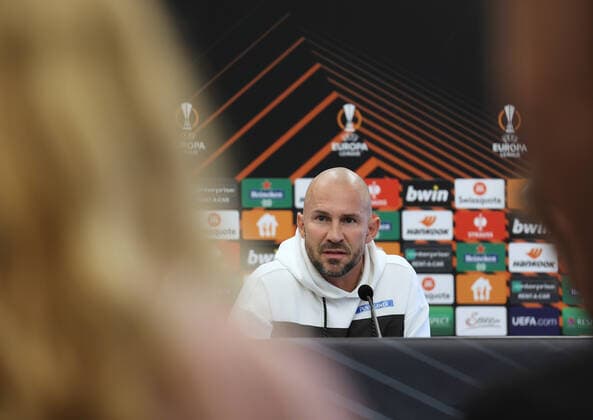 Football, EL, SK Sturm Graz, Press conference
