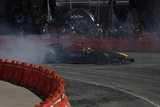 _F1_2022_SHOW_RUN_GDL_PEREZ Sergio Perez of Mexico N-11 Oracle Red Bull Racing RB18 during the Red Bull Show Run GDL 2022 prior to the Formula 1 Grand Prix of Mexico 2022, at La Minerva, on October 25, 2022. <br><br> Sergio Perez of Mexico N-11 Oracle Red Bull Racing RB18 durante el Red Bull Show Run GDL 2022 previo al Gran Premio de Mexico de la Formula 1 2022, en la Minerva, el 25 de Octubre de 2022. GUADALAJARA JALISCO MEXICO  Copyright: xEdgarxQuintanax 20221025132754_F1_2022_SHOW_RUN_GDL_PEREZ93