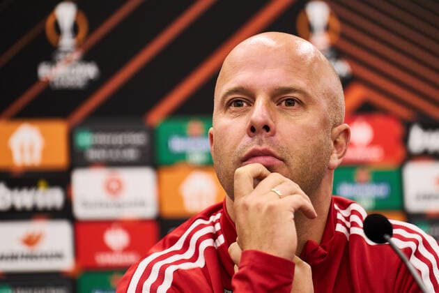 Football, EL, Feyenoord Rotterdam, Press conference