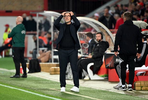 Football, Men, Season 2022 2023, Europa League Group D, Matchday 5 1 FC Union Berlin SC Sporting Braga, Coach Urs Fischer 1 FC Union , 27 10 2022, Copyright: xMatthiasxKochx