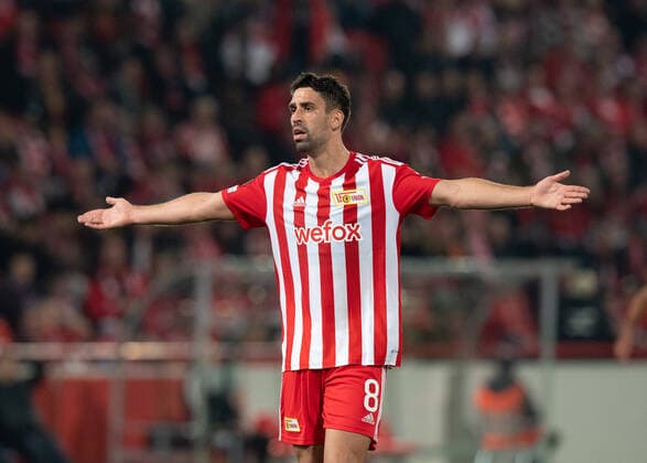 Football, Men, 2022 2023 season, Europa League group stage, Group D, Matchday 5 , 1 FC Union Berlin SC Braga, Rani Khedira 1 FC Union Berlin , 27 10 2022, Copyright: xSebastianxRäppold MatthiasxKochx