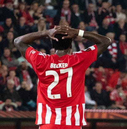 Football, Men, Season 2022 2023, Europa League Group Stage, Group D, Matchday 5 , 1 FC Union Berlin SC Braga, Sheraldo Becker 1 FC Union Berlin , 27 10 2022, Copyright: xSebastianxRäppold MatthiasxKochx