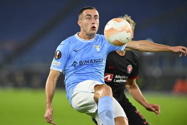 October 27, 2022, Rome, Italy: Adam MaruAÂ¡ic of S.S. LAZIO during the fifth day of UEFA Europa League Group F match between S.S. Lazio and FC Midtjylland at Olimpico Stadium on October 27, 2022 in Rome, Italy. football Europa League match - SS Lazio vs FC Midtjylland, Rome, Italy  - ZUMAl164 20221027_zsa_l164_070 Copyright: xDomenicoxCippitellix